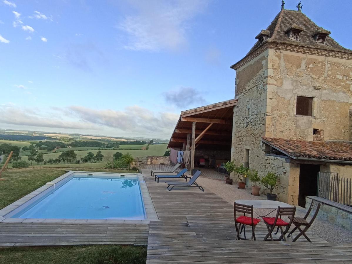 Pigeonnier De Sabaillan Bed & Breakfast Castelnau-d'Arbieu Luaran gambar